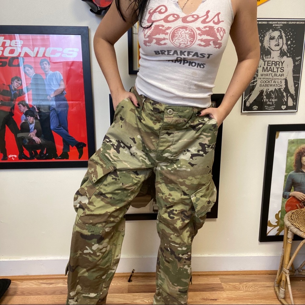 Camouflage Army Cargo Pants